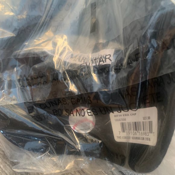 NWT NEW ERA 9FORTY SEATTLE MARINERS THE LEAGUE ADJUSTABLE BASEBALL HAT NAVY - Picture 5 of 5